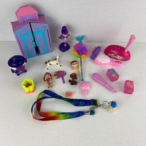 Pretend Play Toy Lot Polly Pocket Plum Pudding Strawberry Shortcake Mixed Lot